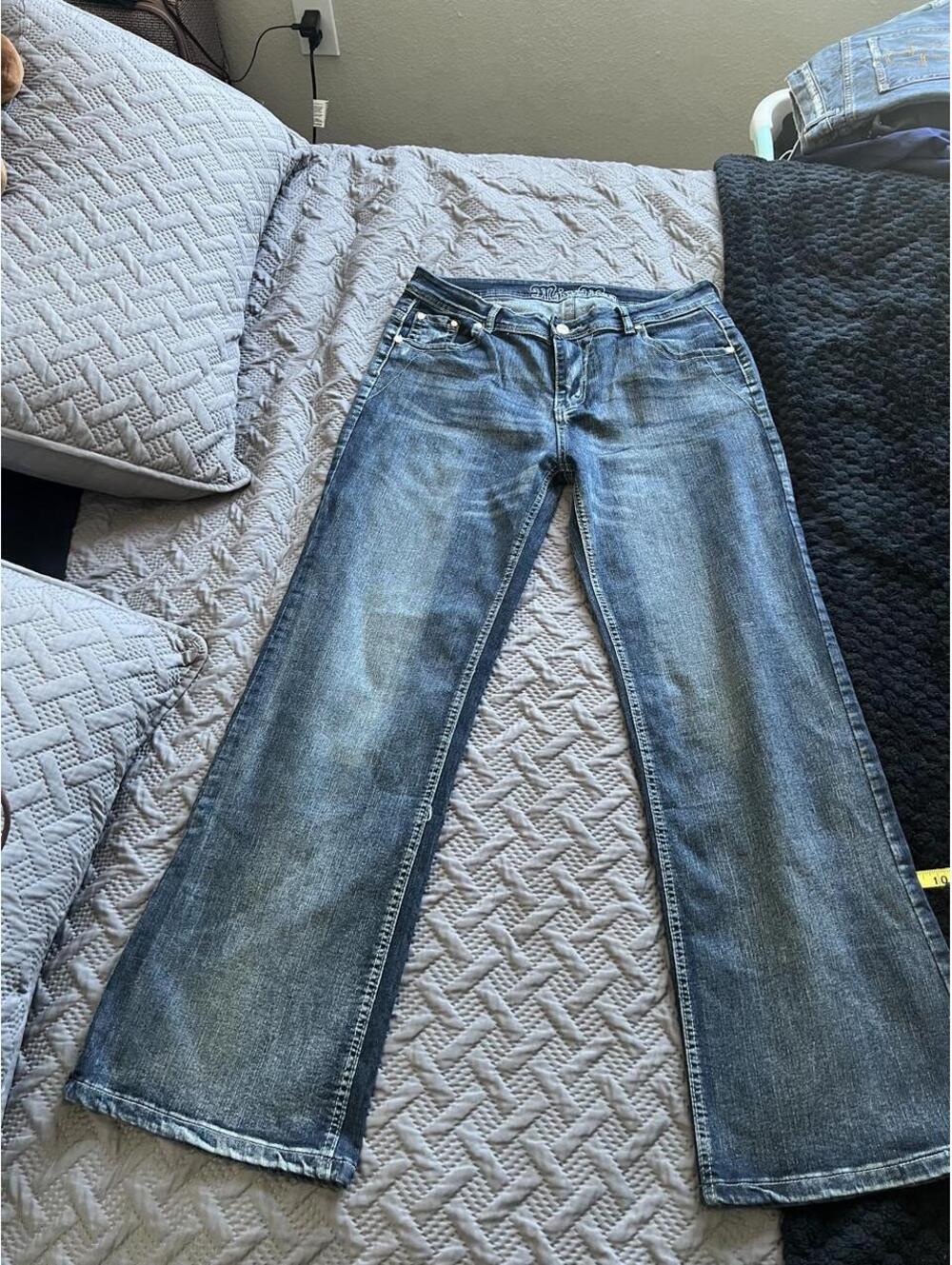 Miss Me Women's Blue and Navy Jeans